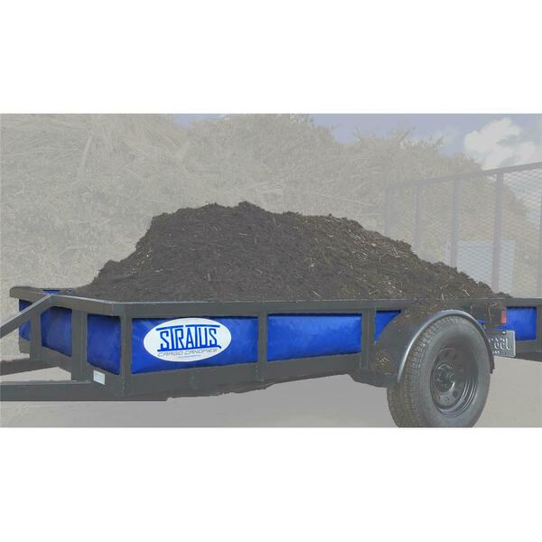 Stratus 48 In. X 8 Ft. Sidewall Panels For Trailer, Royal Blue - 10 In. High Opening SWP48096-10